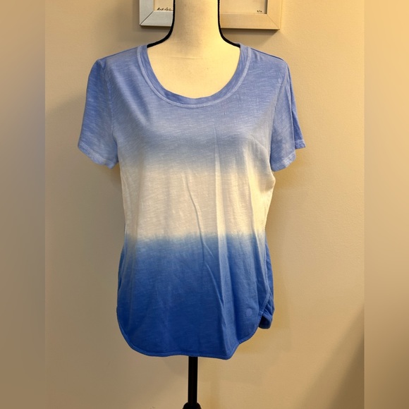 T by Talbots Tops - T by Talbots Dip Dyed T-Shirt Size L